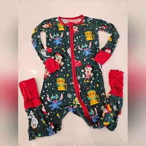 Little Sleepies Disney Christmas pjs